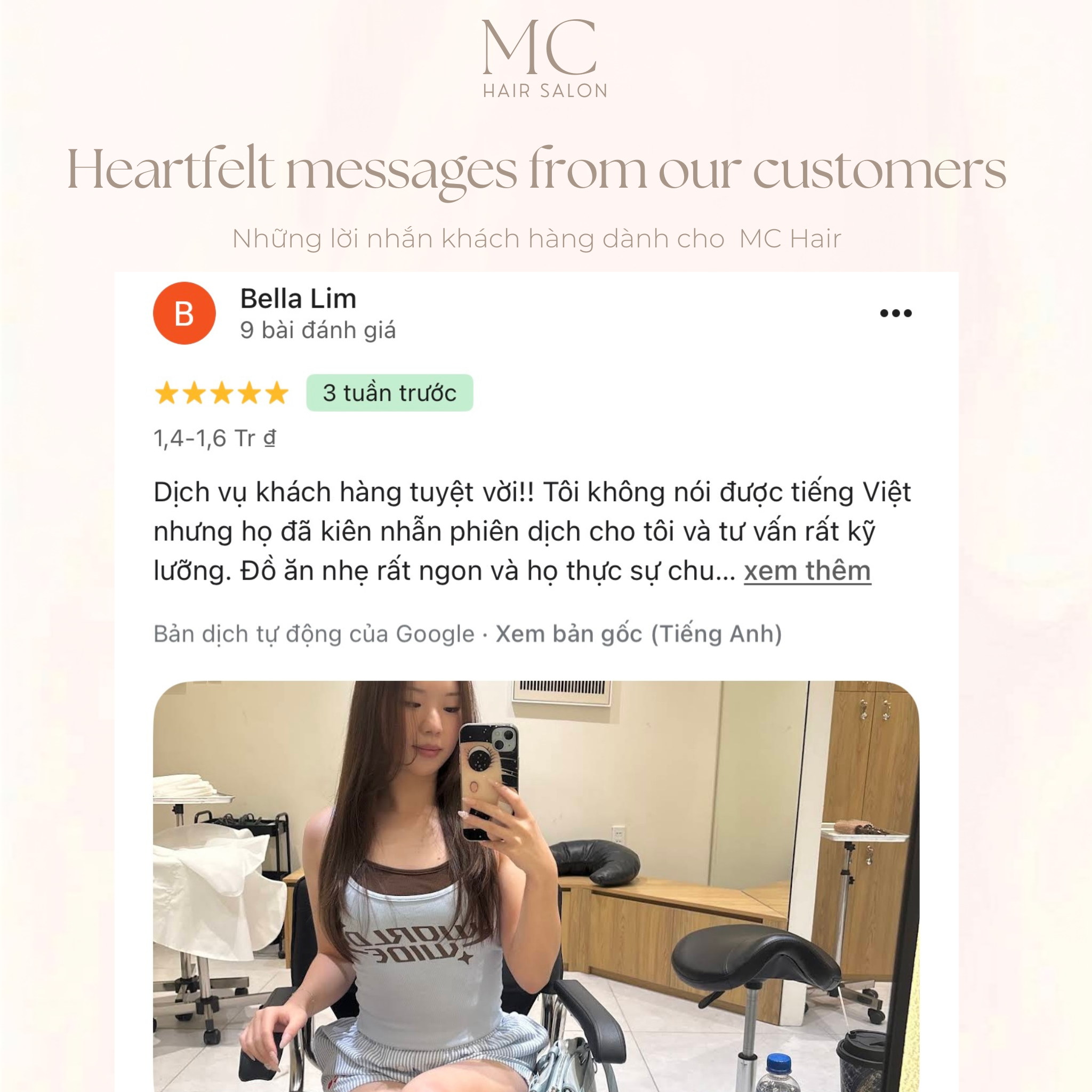Heartfelt messages from our customers