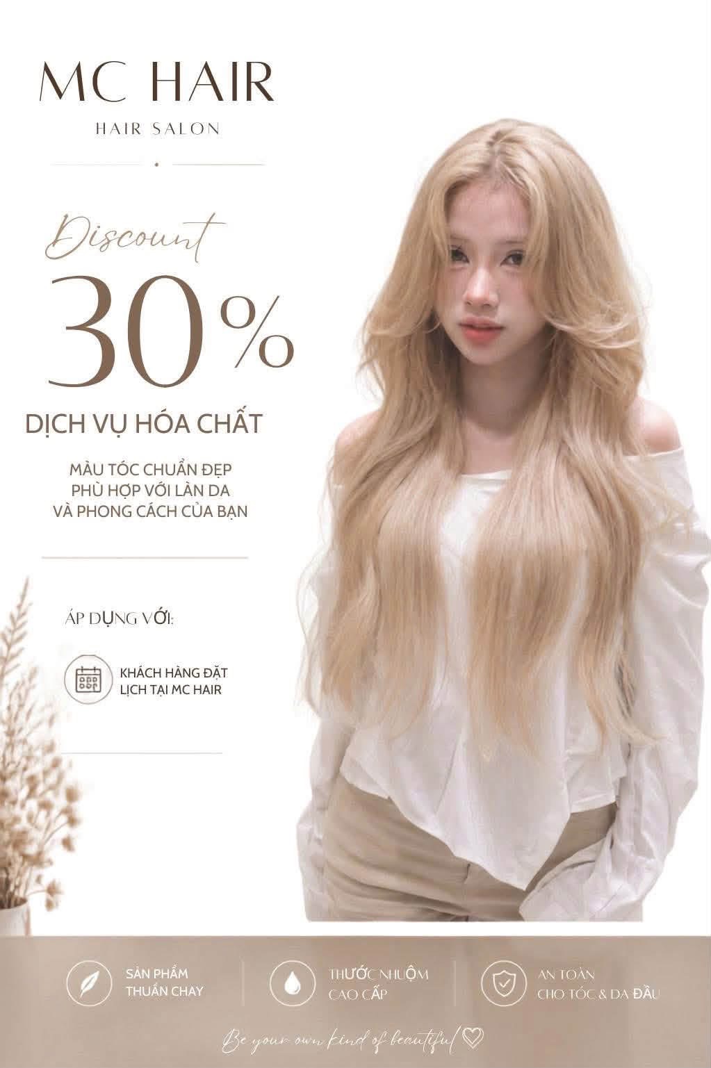 Giảm 30% Dịch Vụ Hoá Chất